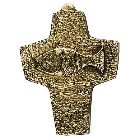 Bronzekreuz - Fisch
