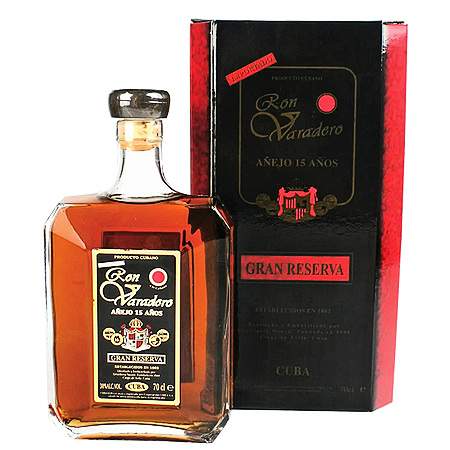 Rum aus Kuba, 15 Jahre gereift