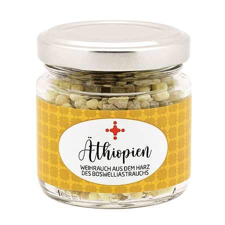 Weihrauchmischung 60g im Glas, Äthiopien