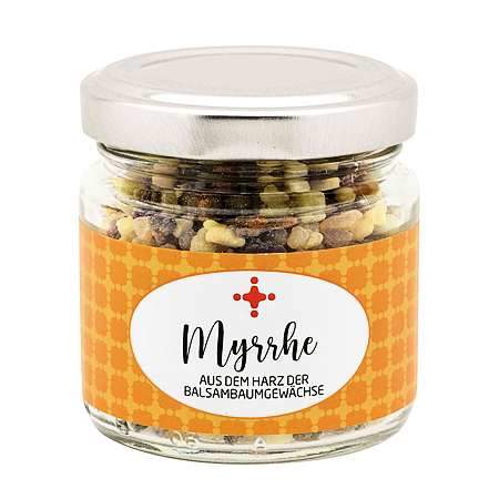Weihrauchmischung 60g im Glas, Myrrhe
