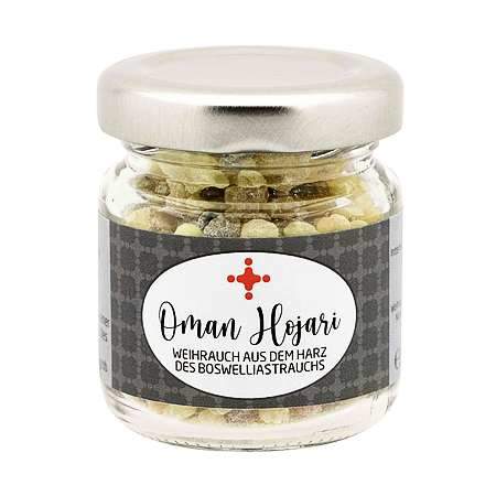 Weihrauchmischung 25g im Glas, Oman Hojari