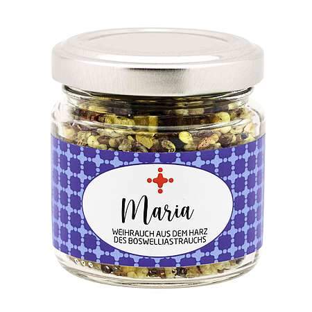 Weihrauchmischung 60g im Glas, Maria