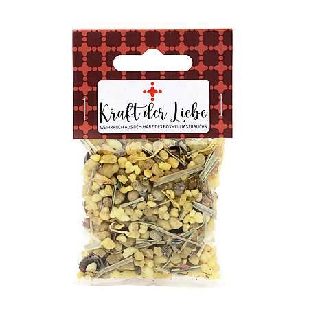 Weihrauchmischung 25g im Cello, Kraft der Liebe