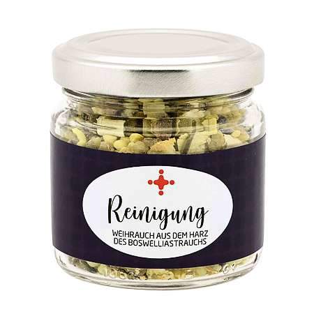 Weihrauchmischung 60g im Glas, Reinigung