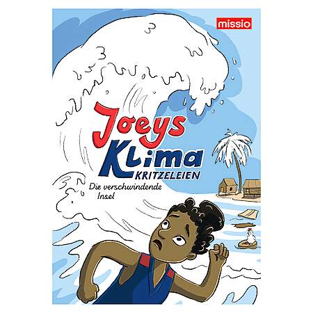 Jugendaktion 2024: Joeys Klimakritzeleien - die verschwindende Insel