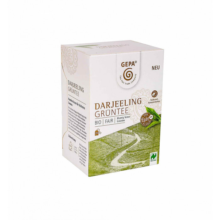 Darjeeling Grüntee Teebeutel