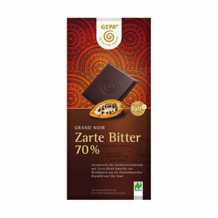 Grand Noir Zarte Bitter 70 %