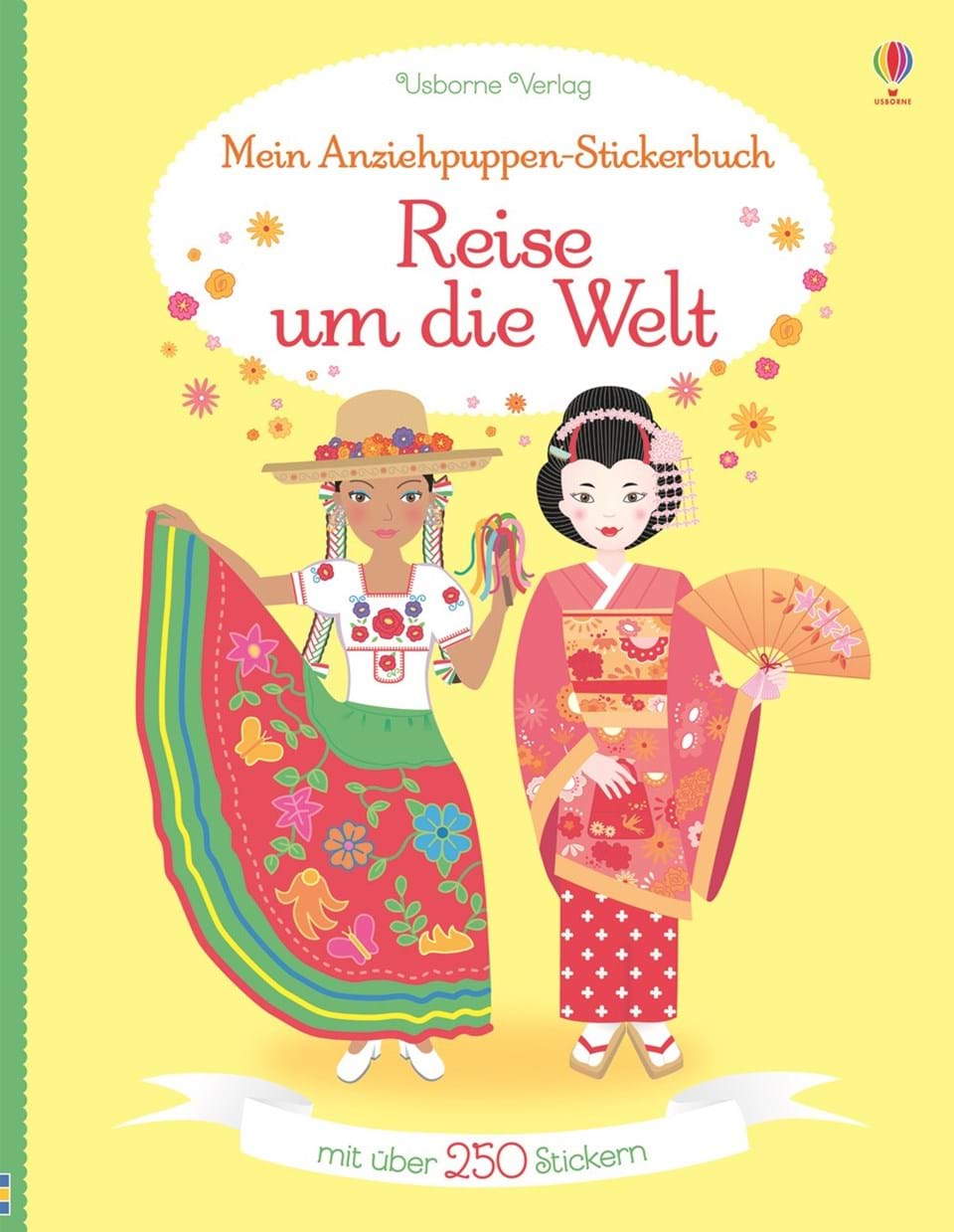 Mein Stickerbuch - Eine Reise um die Welt mit Anziehpuppen