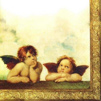 Serviette - Raffaels Engel