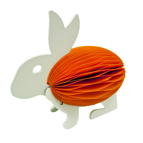 Origami Osterhase - Fuchsia