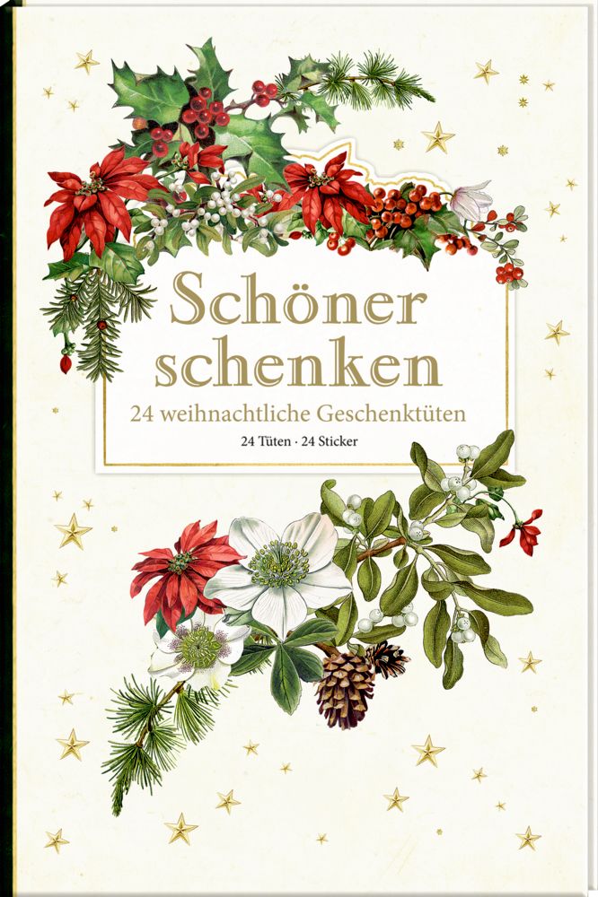 Geschenktüten-Buch – Botanische Weihnachten