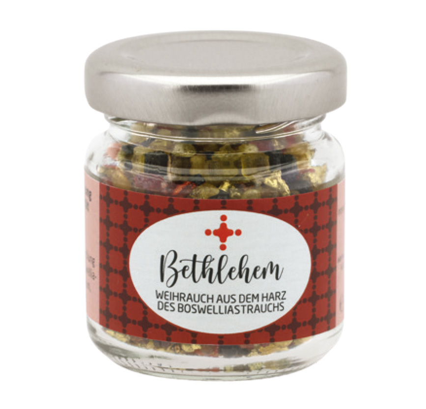 Weihrauchmischung 30g im Glas, Betlehem