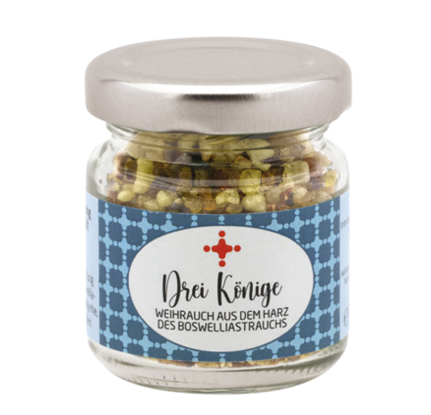 Weihrauchmischung 30g im Glas, Drei Könige