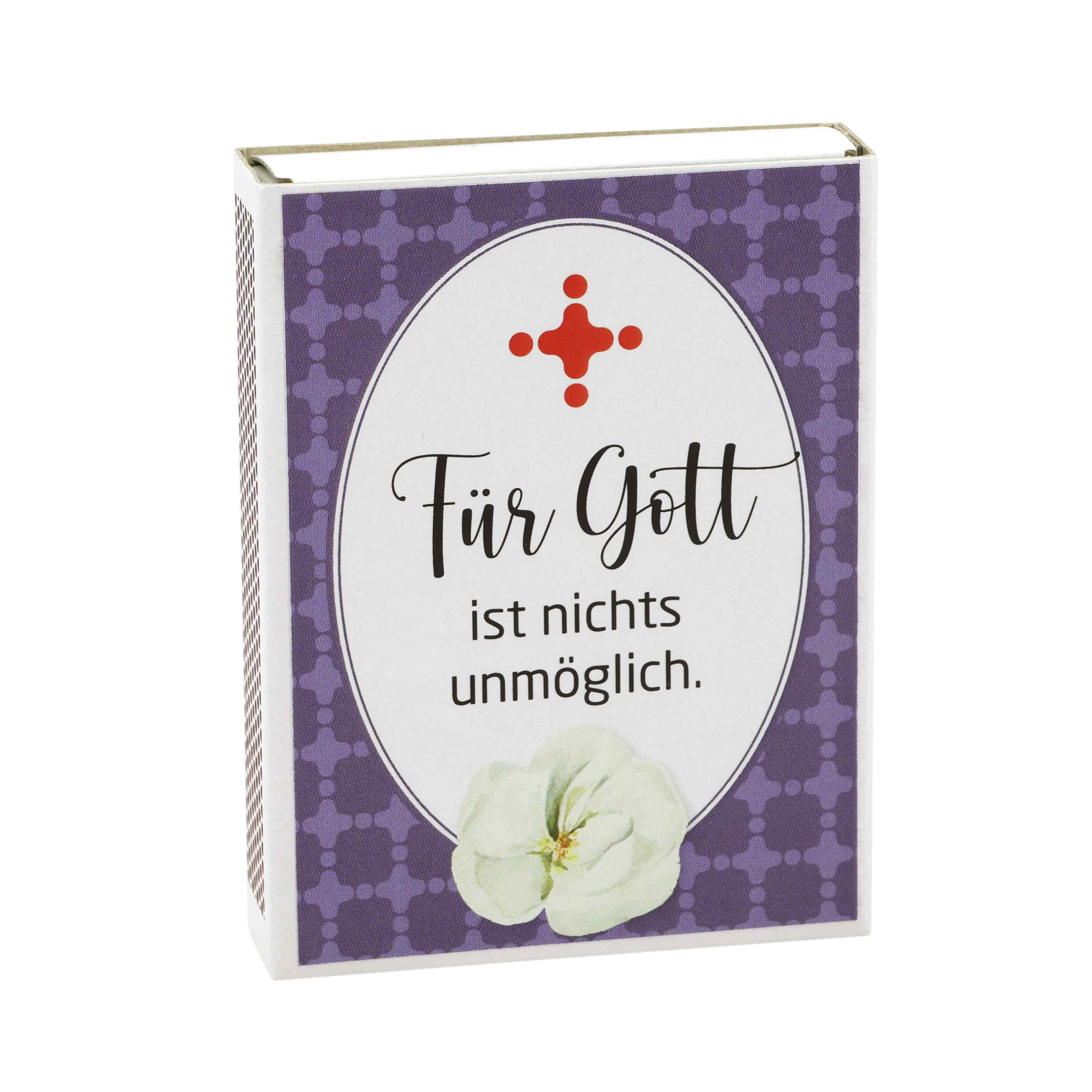 Zündhölzer klein - Für Gott ist nichts unmöglich