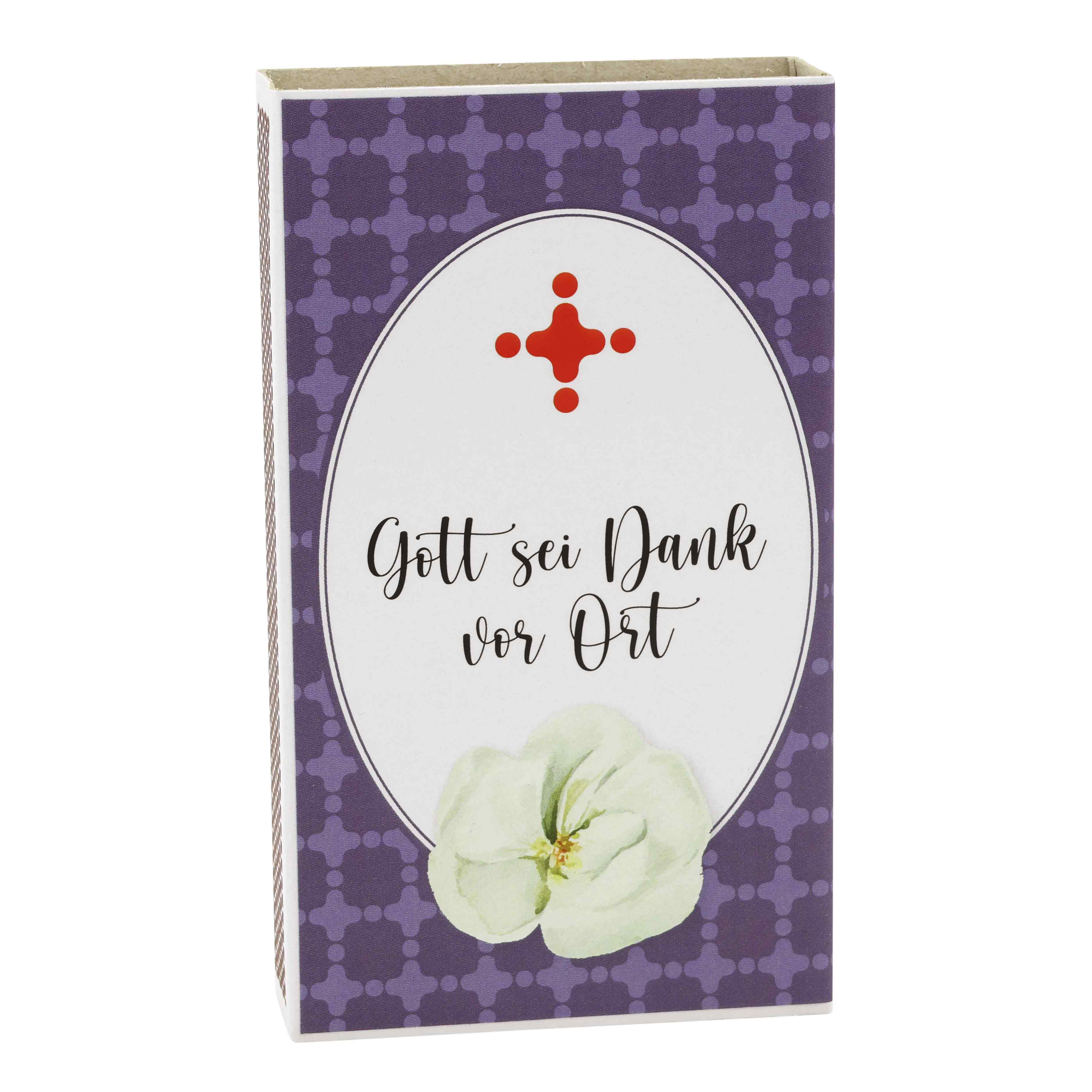Zündhölzer groß - Gott sei Dank vor Ort