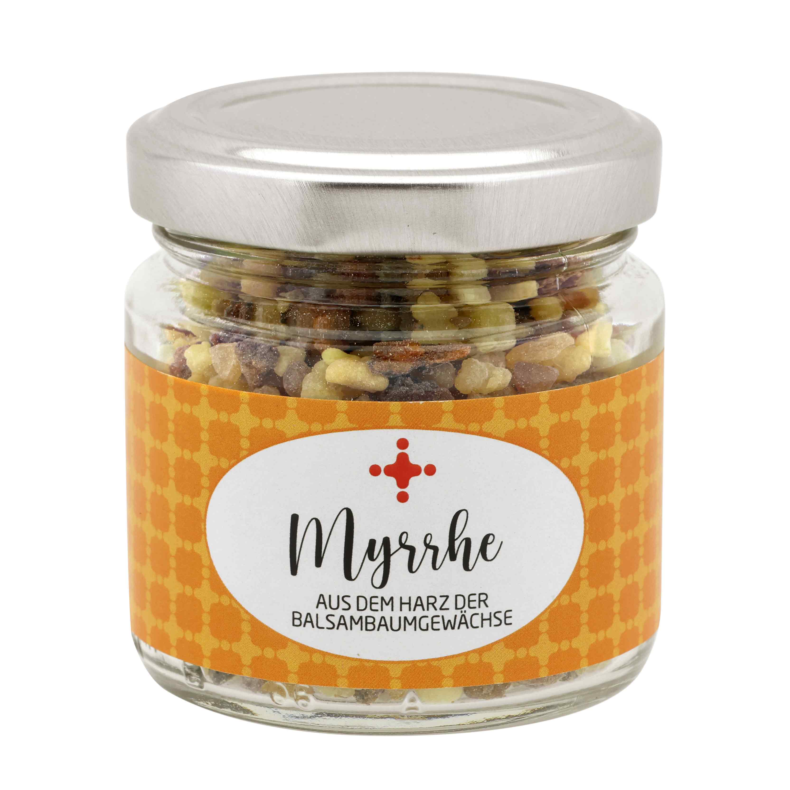 Weihrauchmischung 60g im Glas, Myrrhe