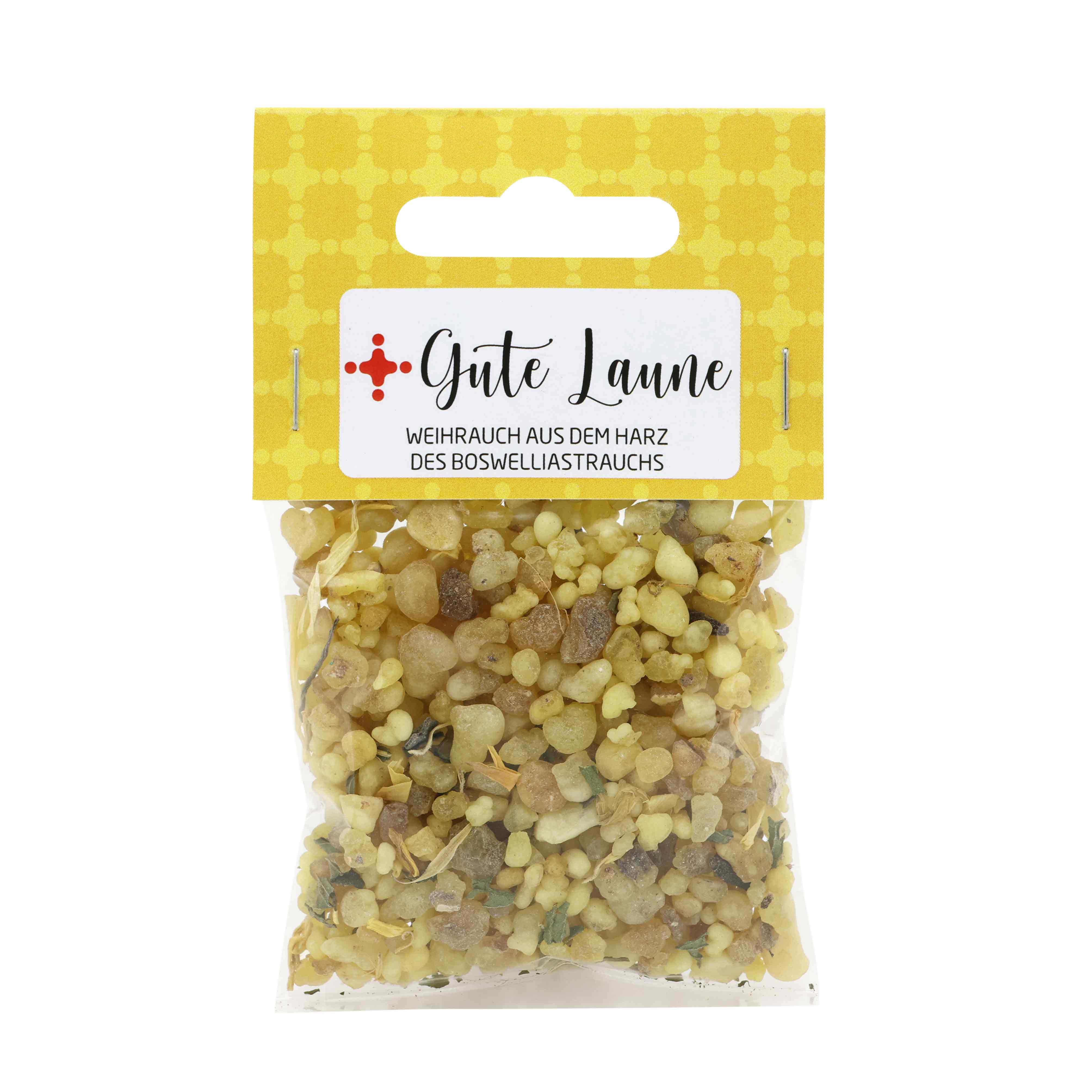 Weihrauchmischung 25g im Cello, Gute Laune