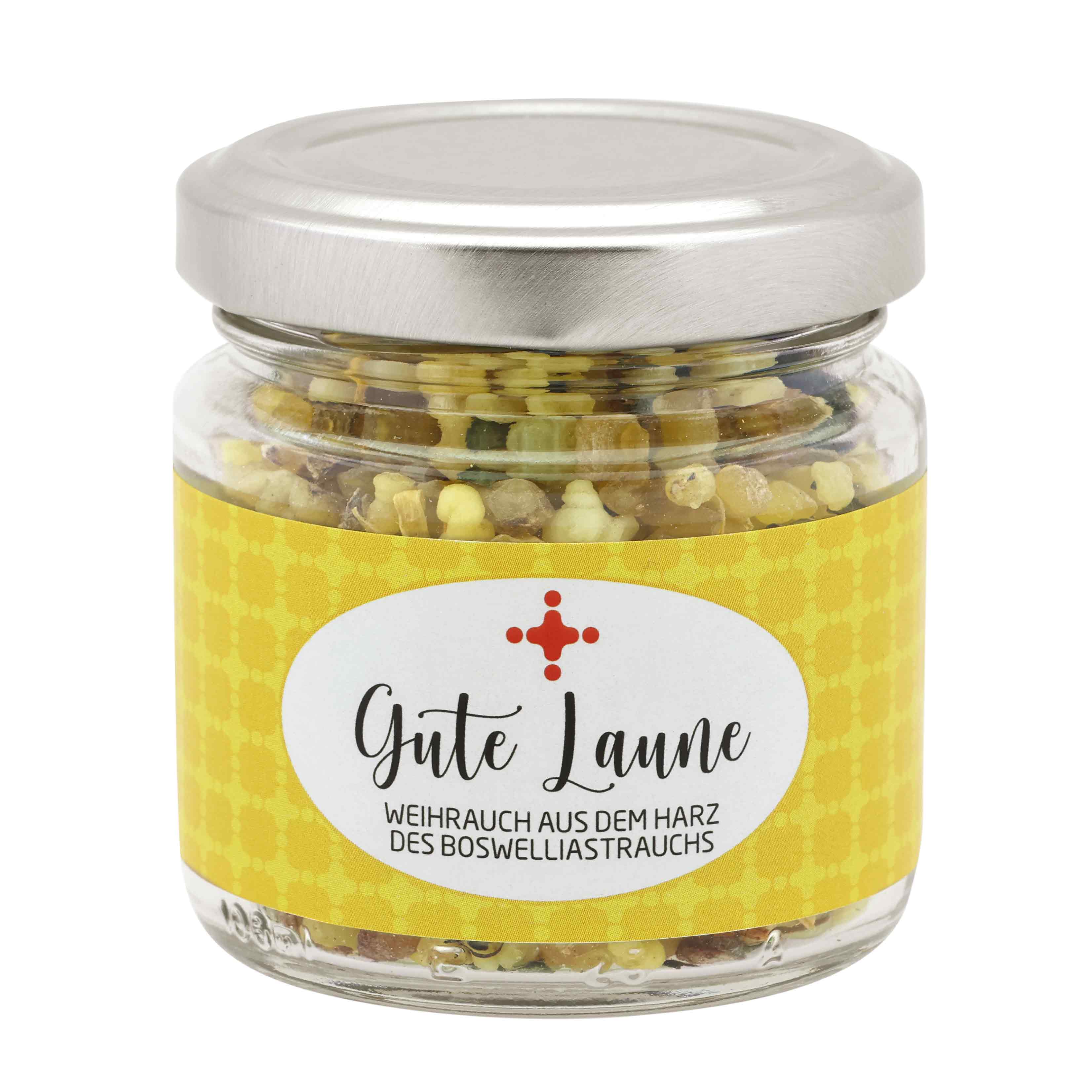 Weihrauchmischung 60g im Glas, Gute Laune