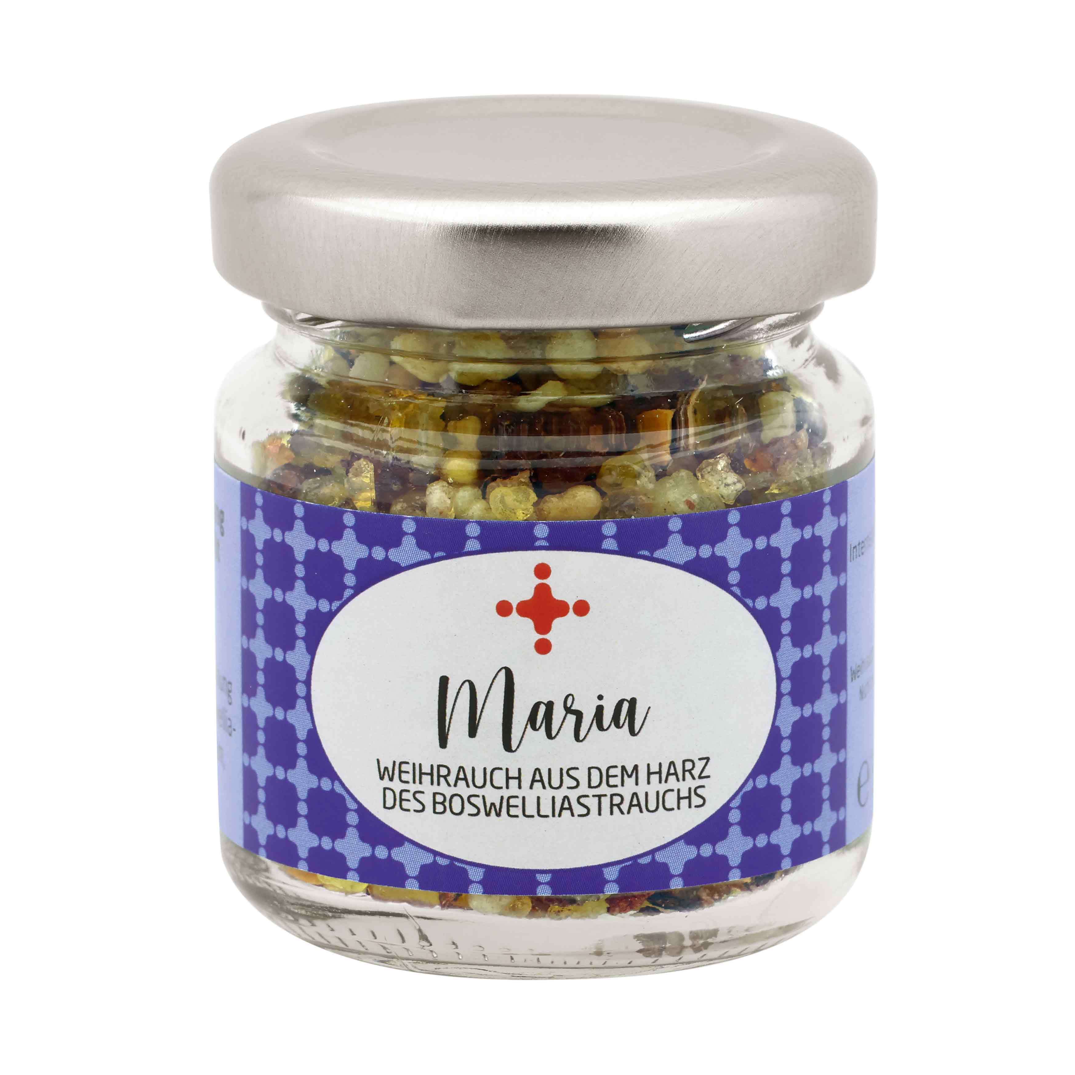 Weihrauchmischung 30g im Glas, Maria