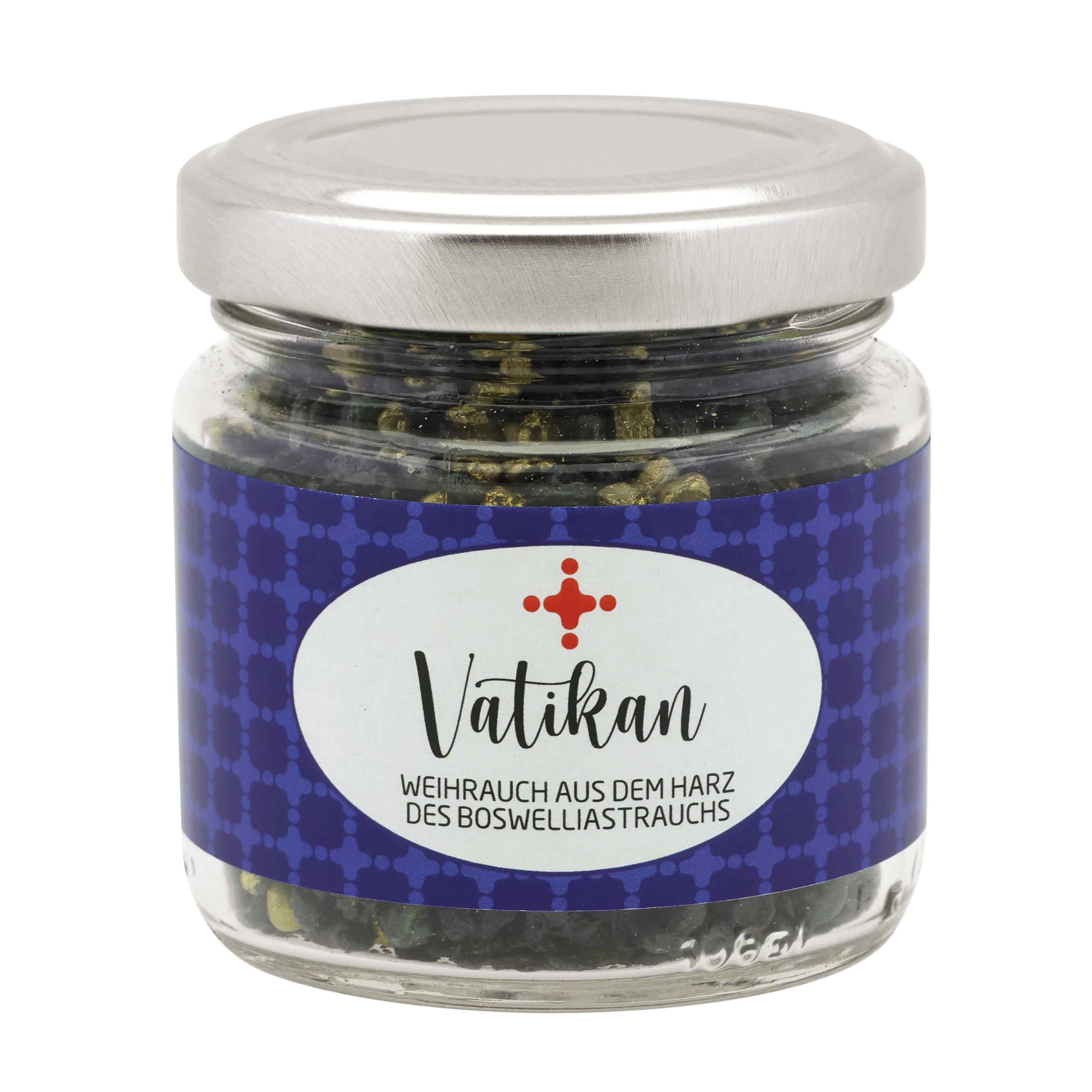 Weihrauchmischung 60g im Glas, Vatikan