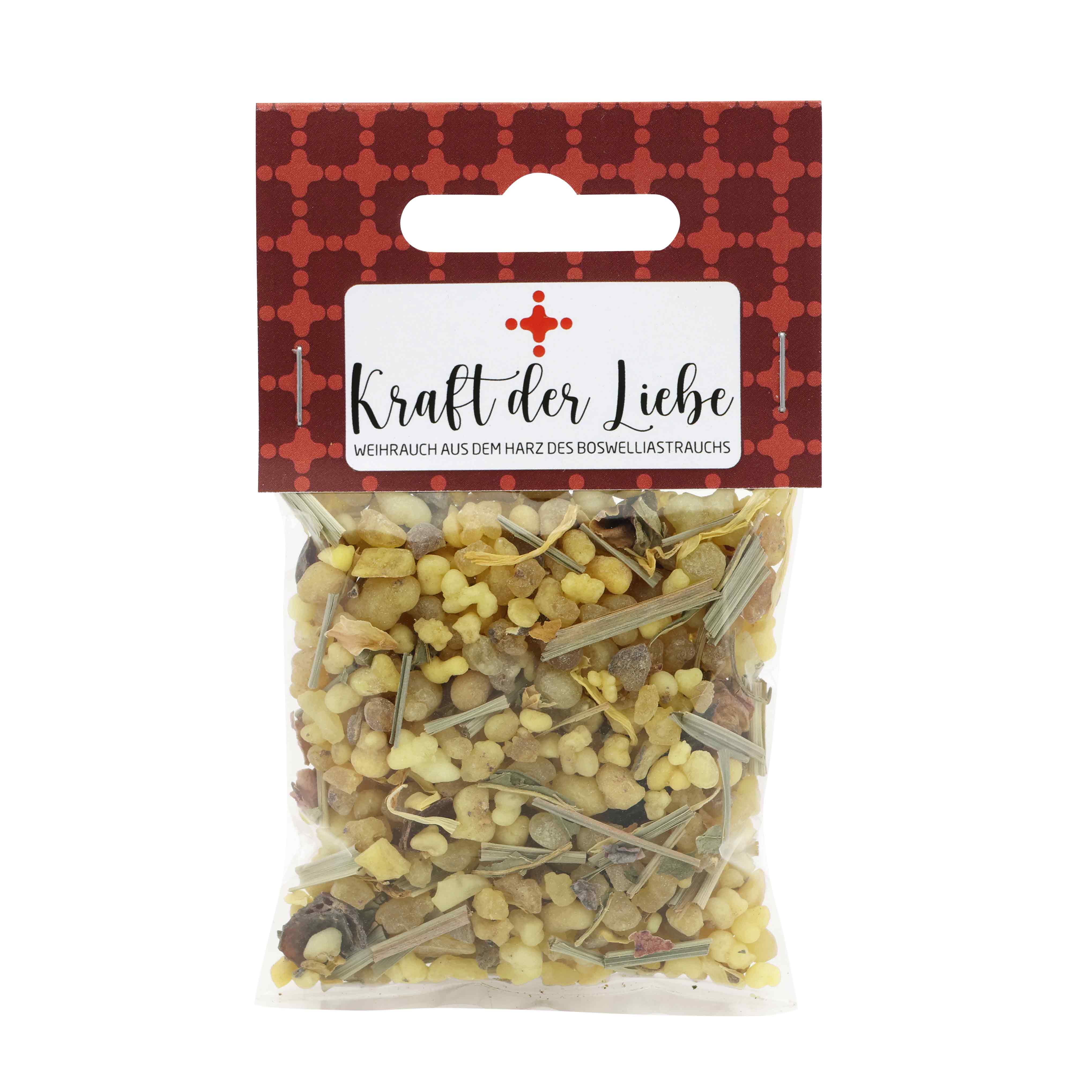 Weihrauchmischung 25g im Cello, Kraft der Liebe