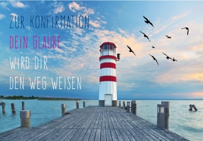 Karte zur Konfirmation - Dein Glaube