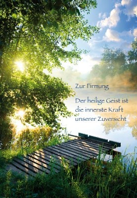 Karte zur Firmung - Der heilige Geist
